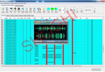 Analysis of the intercepted voice sessions