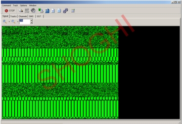 Waterfall of Intercepted IP Stream