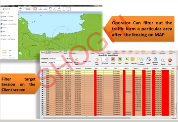 Geo-fencing of Thuraya Satellite Phones